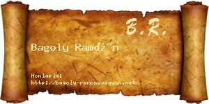 Bagoly Ramón névjegykártya